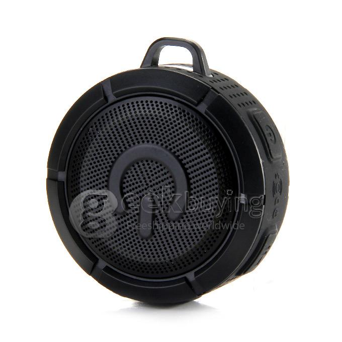 IWO F1 Portable NFC Bluetooth Wireless Speaker IP67 BT4.0 Hifi Stereo Sound Box - Black