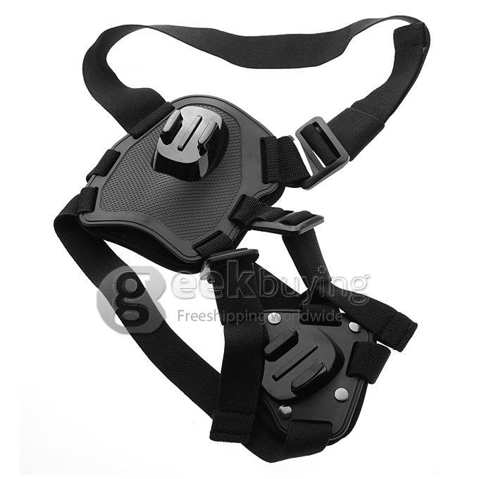 Dog Harness Chest Fetch Strap Camera Mount For GoPro Hero4 / Hero3+/ Hero3/ Hero2 / Hero