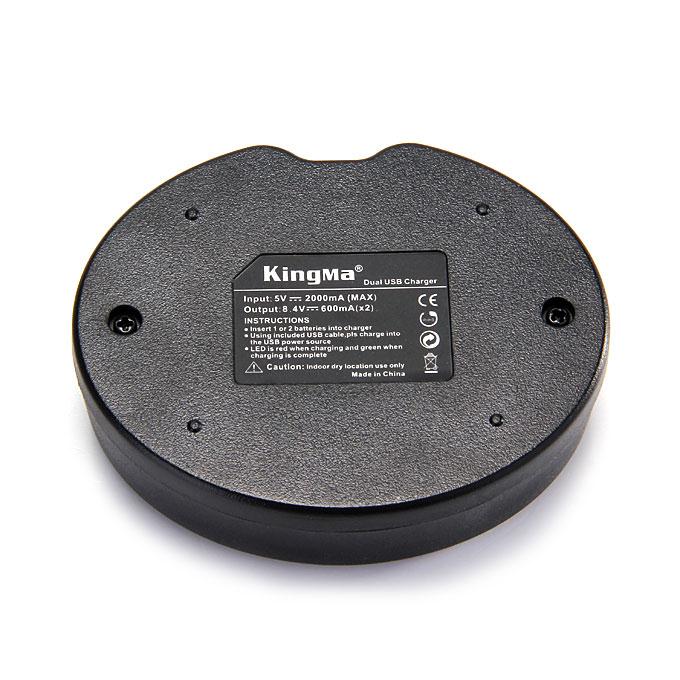 KingMa BM015-EN-EL20 Battery Charger for Nikon J1 J2 J3 S1 COOLPIX A Dual 2-Channel Battery Charger