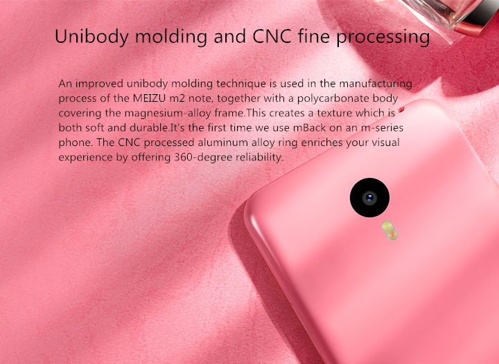 MEIZU M2 NOTE (MEILAN NOTE 2) 5.5inch FHD Android 5.0 2GB 16GB Smartphone 4G LTE MTK6753 Octa Core 1.3 GHz Smartwake Miracast - Gray