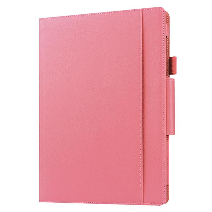 New Folio PU Leather Keyboard Stand Cover Case For 10.8 Inch Microsoft Surface 3 Tablet - Pink