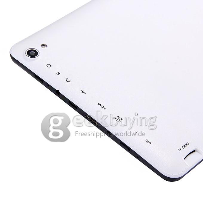 WOPAD Q106 10.1 Inch Android4.4.4 Tablet PC 1GB/16GB Allwinner A83T Octa-Core 2.0GHz IPS Retina 1024*600 GPS Bluetooth OTG HDMI - Black+White