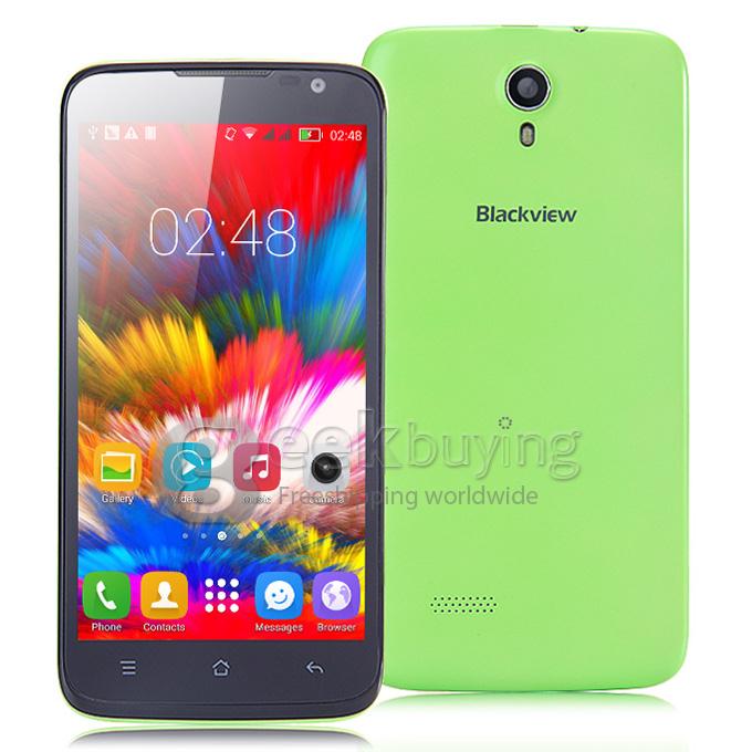 Blackview Zeta V16 5.0 Inch HD Android 4.4 1GB 8GB Smartphone MTK6592M Octa Core 1.4GHz 5.0MP 3G/GPS Miracast - Green