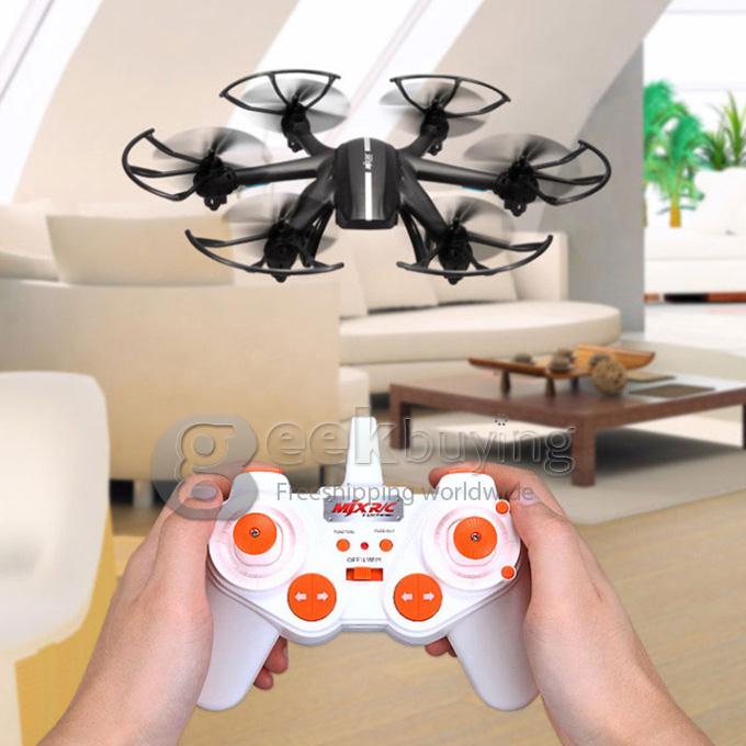 MJX X800 RC Hexacopter 6 Axis Gyro 2.4G 3D Roll Stumbling UFO RTF Remote Control Aircraft Mode 2 - Black