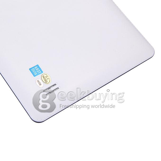 WOPAD Q106 10.1 Inch Android4.4.4 Tablet PC 1GB/16GB Allwinner A83T Octa-Core 2.0GHz IPS Retina 1024*600 GPS Bluetooth OTG HDMI - Black+White