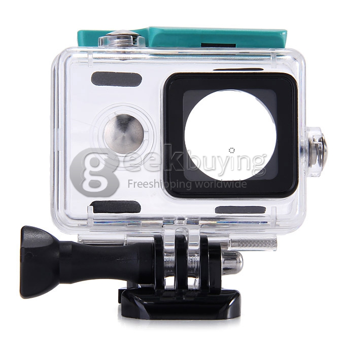 Makibes Waterproof Case For Xiaomi Yi Xiaoyi Sports Camera Diving 40M Back Up Case - Transparent