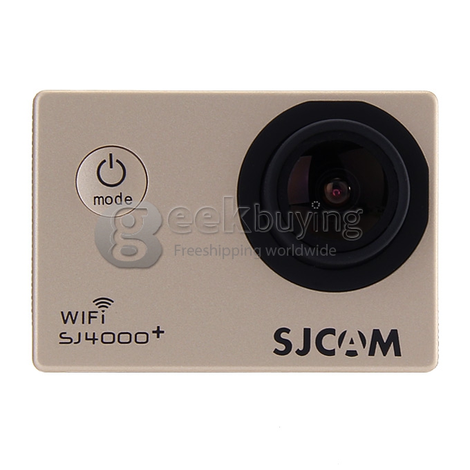 SJCAM SJ4000+ Plus WiFi Standard Version Novatek 96660 2K 30FPS 1.5inch 170 Degree Wide Angle Outdoor Sports Camera Home Security HD DV- Gold