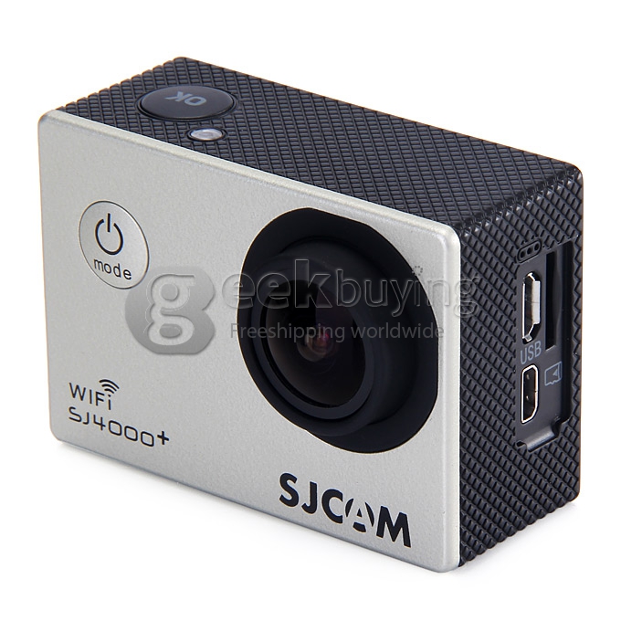 SJCAM SJ4000+ Plus WiFi Lite Version Novatek 96660 2K 30FPS 1.5inch 170 Degree Wide Angle Outdoor Sports Camera - Silver