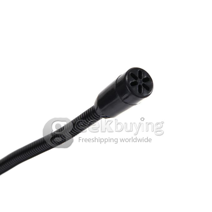 MoonBay Adjustable Round HD USB Web Camera With Microphone For Windows & Mac OS - Black