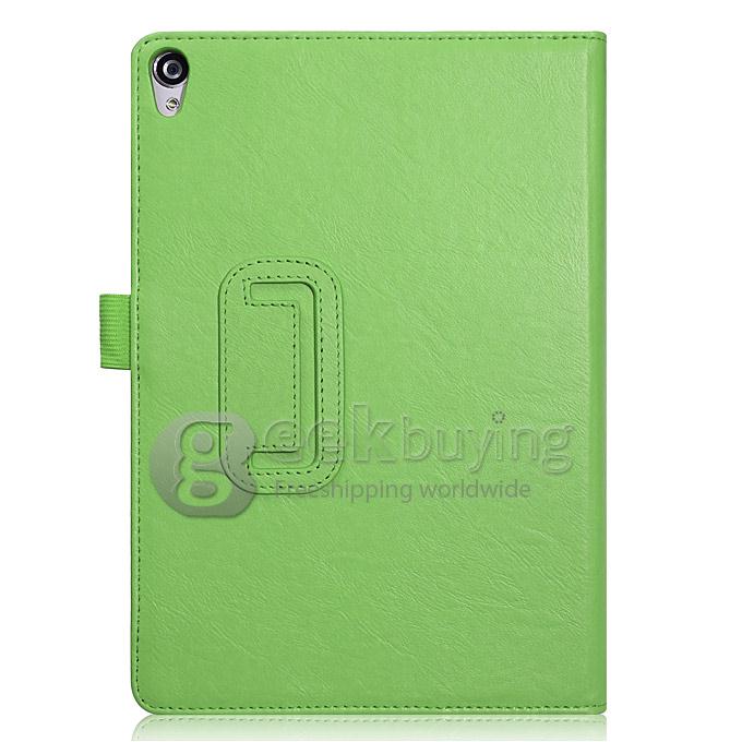 Foldable Cards Carried PU Leather Cover Case For Google Asus Nexus 9 Tablet PC - Green