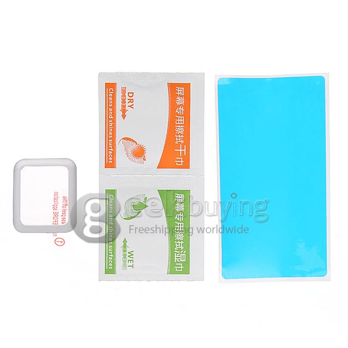 Premium Glass Film 0.2mm Tempered Glass Screen Protector for Smart Watch Apple Watch 38mm - Silver