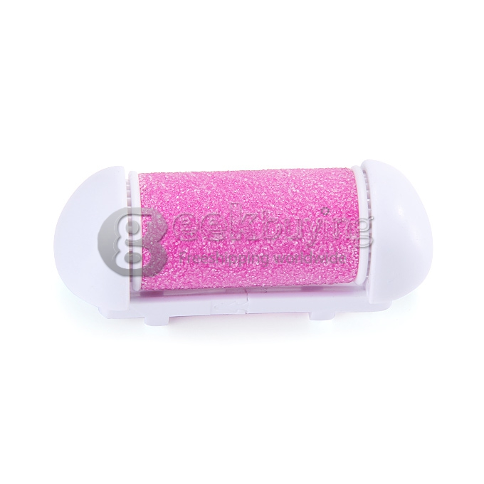 Kemei KM-2502 Feet Care Replacement Grinding Head Feet Dead Skin Removal Electric Foot Exfoliator Cuticles Remover-Pink