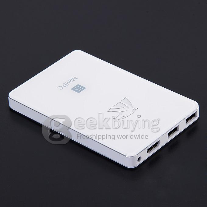 Egreat i5 Wintel Mini PC Windows 8.1 Intel Z3735F Quad Core 2G/32G 2.4G/5G Dual Band WIFI BT4.0