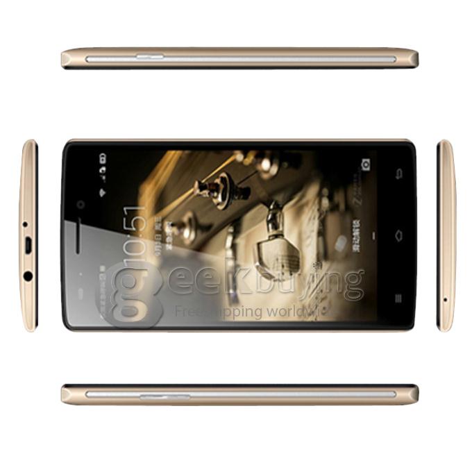 CUBOT X12 5.0inch 64 bit 4G FDD-LTE Android 5.1 Smartphone MTK6735 Quad Core 1GB RAM 8GB ROM 8.0MP IPS Miracast- Golden