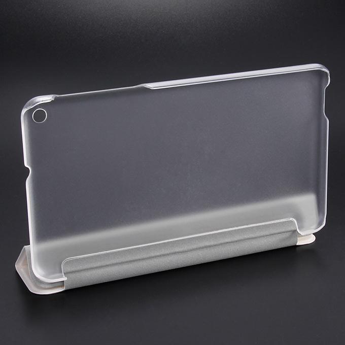 HUAWEI T1-701U PU Leather Stand Cover Case for HUAWEI Honor T1 7 Inch Tablet PC - White