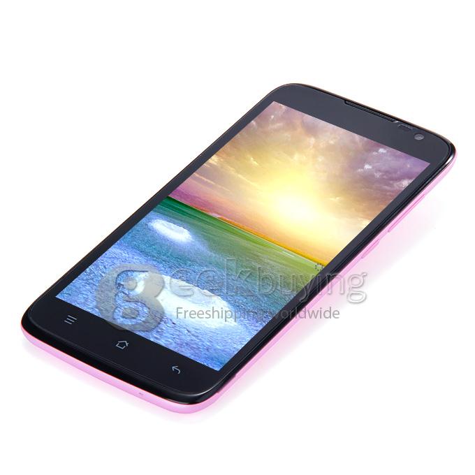 Blackview Zeta V16 5.0 Inch HD Android 4.4 1GB 8GB Smartphone MTK6592M Octa Core 1.4GHz 5.0MP 3G/GPS Miracast - Pink
