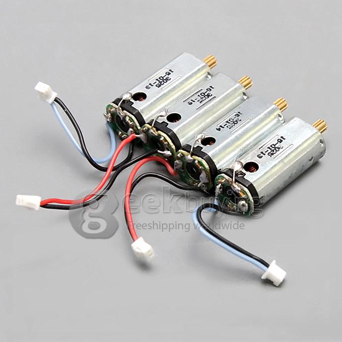 4 CW + CCW Motors Spare Parts for JJRC H16 RC Quadcopter H16-09