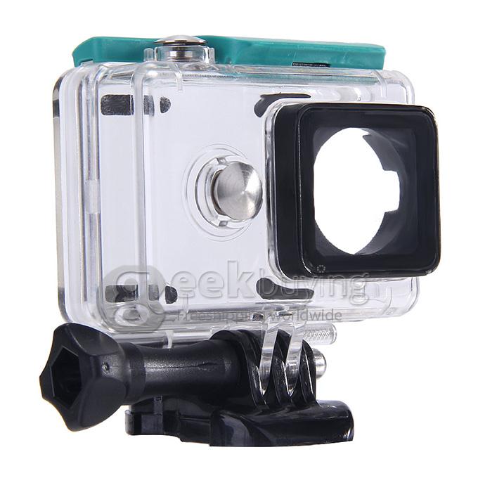 Original Xiaomi Yi Xiaoyi Action Camera with Kingma Waterproof Case - Green (Basic)