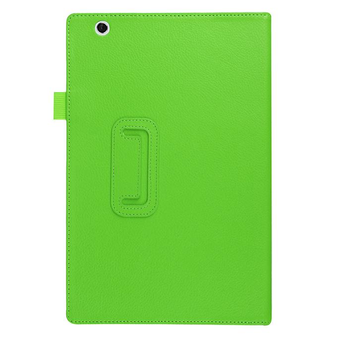 High Quality Folio PU Leather Stand Cover Case For Sony Xperia Z4 Tablet PC - Green