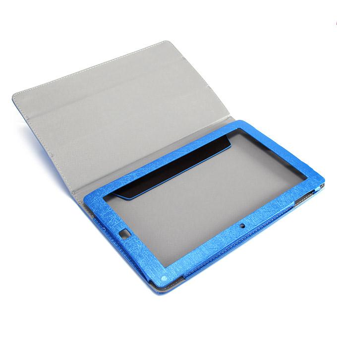 High Quality PU Leather Stand Case for CHUWI Vi10 10.6 Inch Tablet PC - Blue