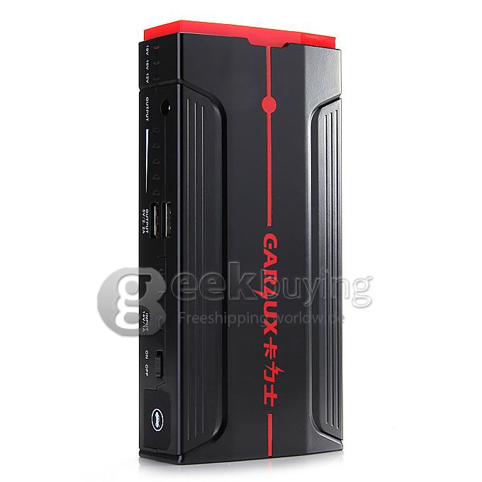 C300 13800mAh Carlux Multi-function Jump Starter Emergency Mobile Power Bank Portable Car Battery Charger - black