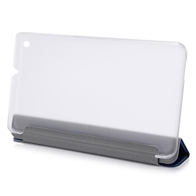 HUAWEI T1-701U PU Leather Stand Cover Case for HUAWEI Honor T1 7 Inch Tablet PC - Blue