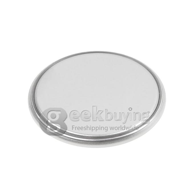 Maxell CR2016 220mAh 3V Lithium Battery with Button Design (5 PCs) - Silver