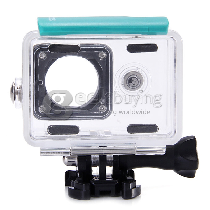 Makibes Waterproof Case For Xiaomi Yi Xiaoyi Sports Camera Diving 40M Back Up Case - Transparent