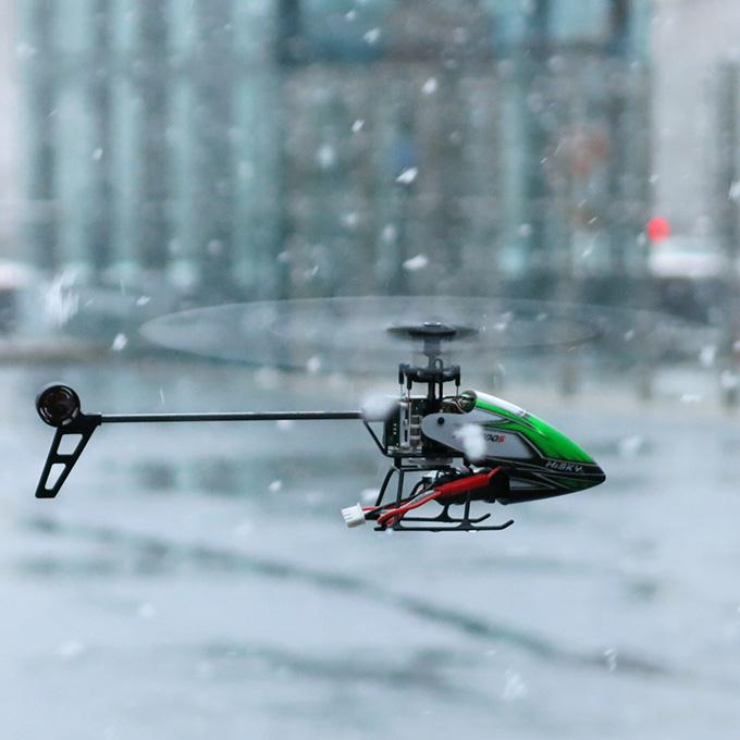 Hisky HCP100S 6CH RC Helicopter 2.4G 3 Axis Dual Brushless Outrunner With H-6 Transmitter