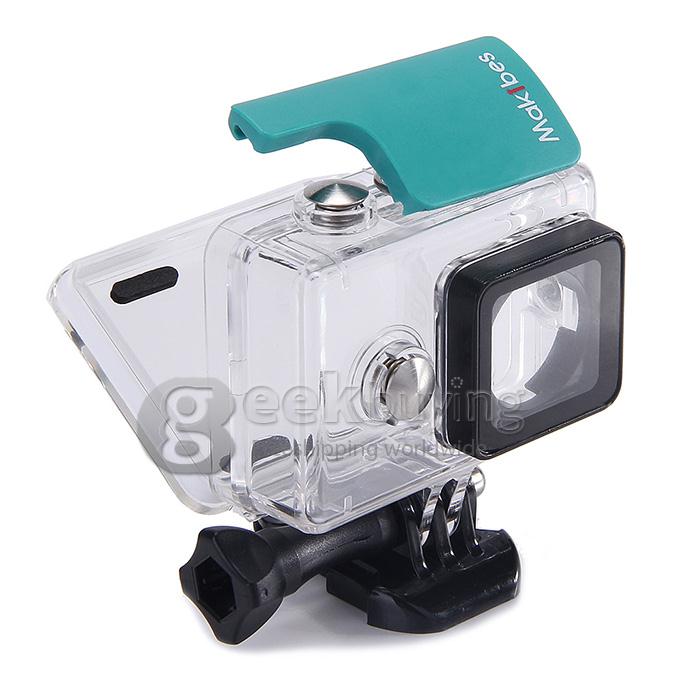 Original Xiaomi Yi Xiaoyi Action Camera with Kingma Waterproof Case - Green (Basic)