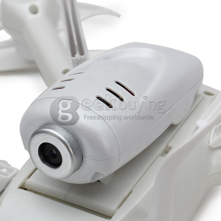 DM007 4CH RC Quadcopter 5.0MP HD Camera 2.4GHz 6 Axis Gyro 3D Rollover with CF Mode - Black
