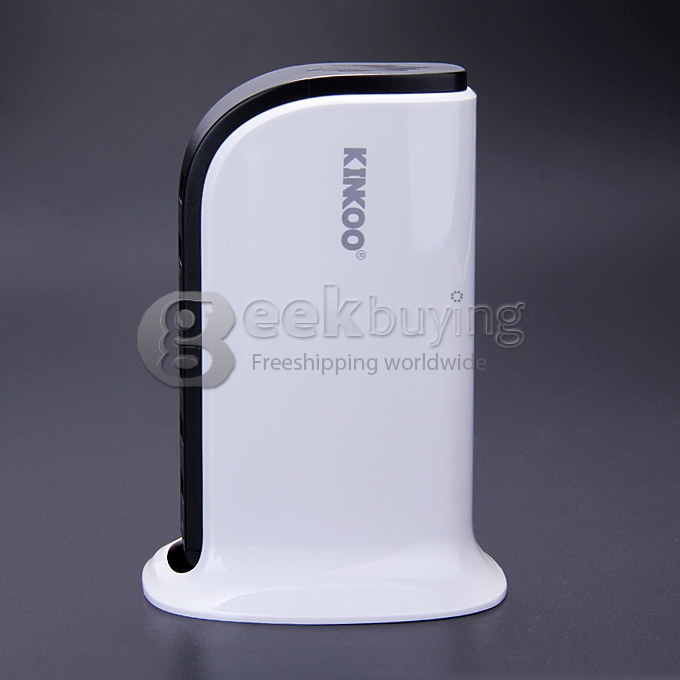 Kinkoo® Family-Sized 40W 6-Ports Desktop USB Charger for iPhone/ iPad / Android And Other USB Devices - White