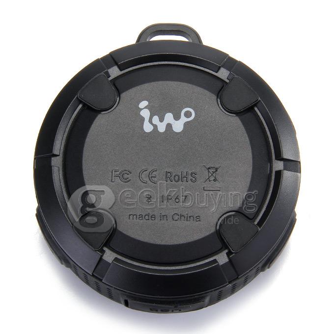 IWO F1 Portable NFC Bluetooth Wireless Speaker IP67 BT4.0 Hifi Stereo Sound Box - Black
