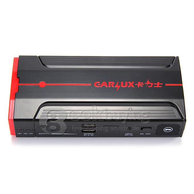 C300 13800mAh Carlux Multi-function Jump Starter Emergency Mobile Power Bank Portable Car Battery Charger - black