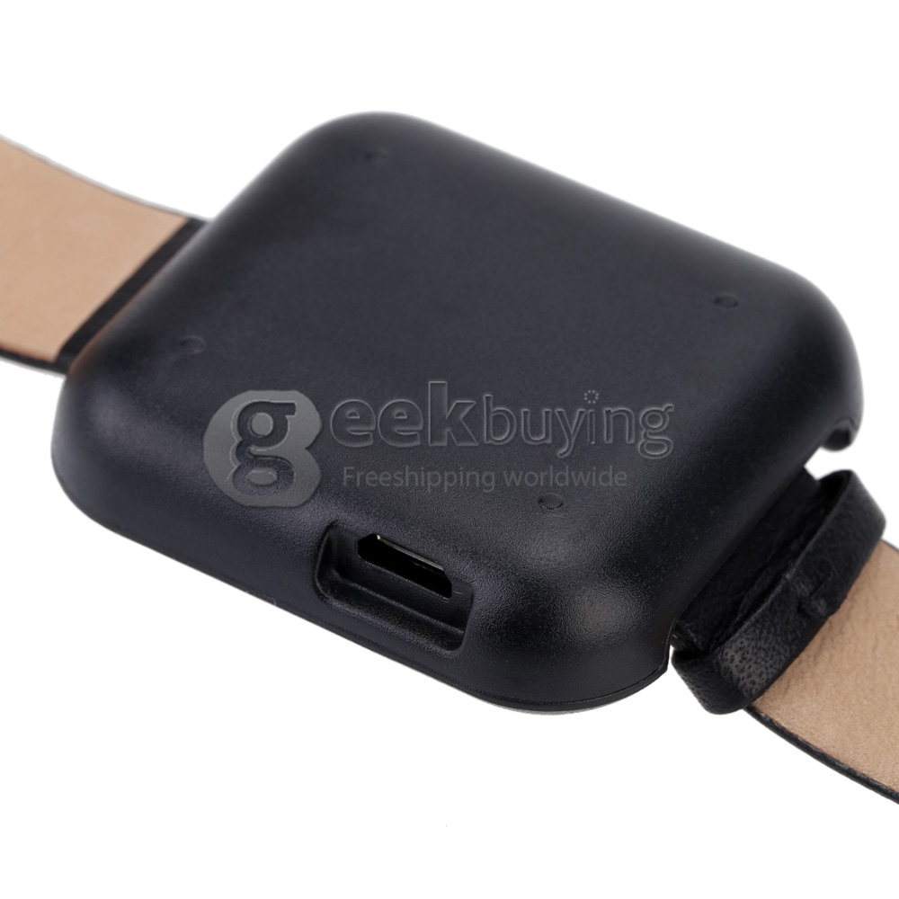 Zeblaze Rover Multifunctional Smart Watch MTK2501 Chip Toughened OGS Panel BT4.0 With Premium Leather Strap - Silver