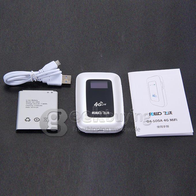 FEIWO G4-105A 4G WiFi Wireless Router WiFi Expanding Device - White