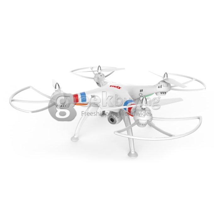 Syma X8W Explorers WiFi FPV RC Quadcopter RTF With 2.0MP Camera Camera Headless Mode - White