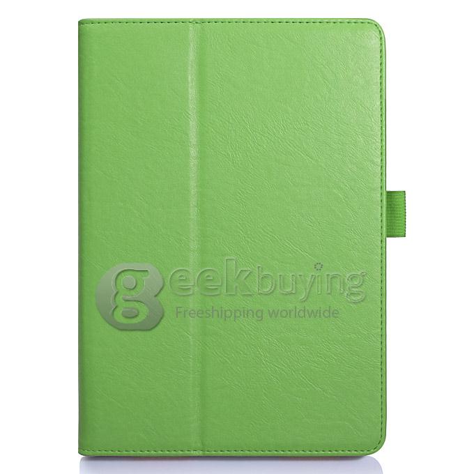 Foldable Cards Carried PU Leather Cover Case For Google Asus Nexus 9 Tablet PC - Green