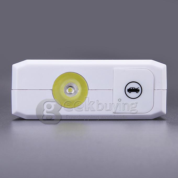 C100 8000mAH Carlux Multi-function Jump Starter Emergency Mobile Power Bank Portable Car Battery Charger - White
