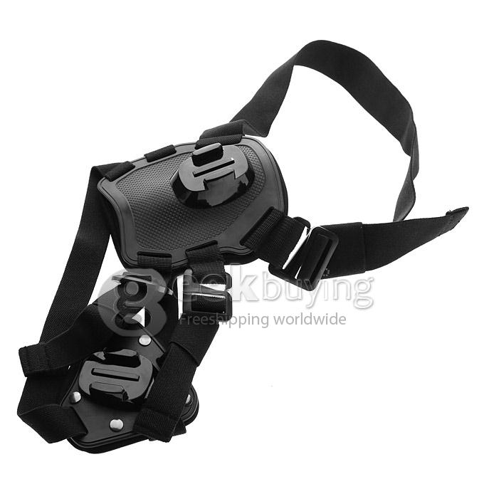 Dog Harness Chest Fetch Strap Camera Mount For GoPro Hero4 / Hero3+/ Hero3/ Hero2 / Hero