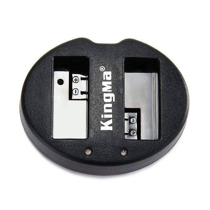KingMa BM015-LPE8 Dual 2-Channel Camera Battery Charger for Canon EOS 700D 650D 600D 550D