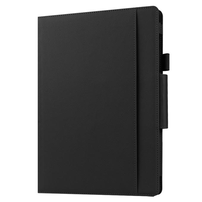 New Folio PU Leather Keyboard Stand Cover Case For 10.8 Inch Microsoft Surface 3 Tablet - Black