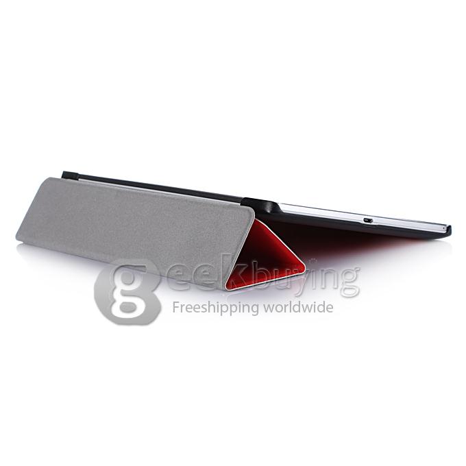 Foldable PU Leather Case Cover For Google Asus Nexus 9 Tablet PC - Red