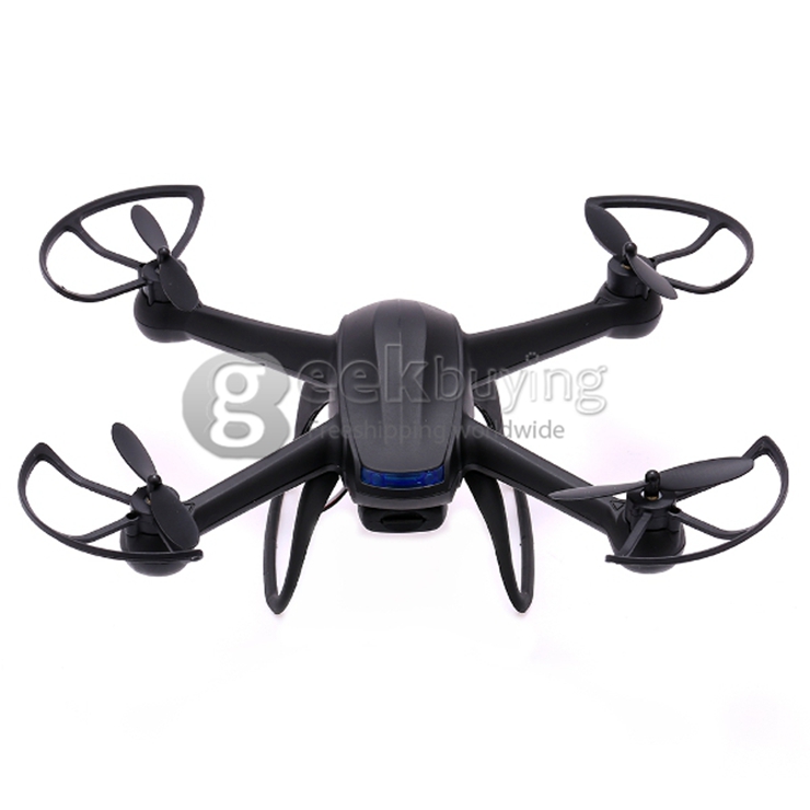 DM007 4CH RC Quadcopter 5.0MP HD Camera 2.4GHz 6 Axis Gyro 3D Rollover with CF Mode - Black