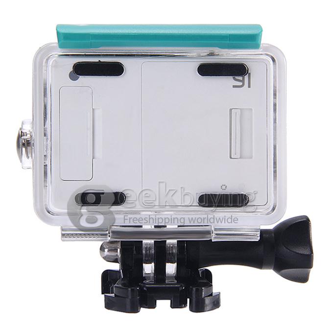 Original Xiaomi Yi Xiaoyi Action Camera with Kingma Waterproof Case - Green (Basic)