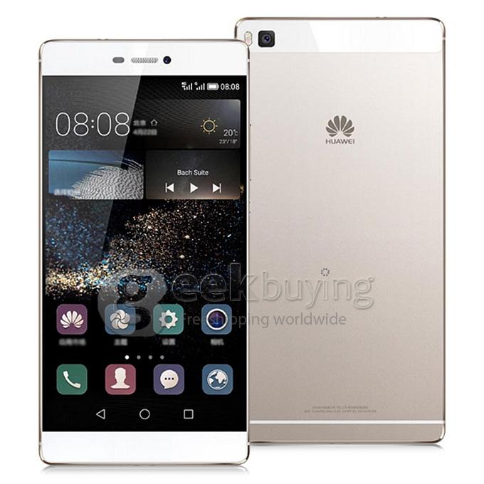 HUAWEI P8 5.2inch FHD Android 5.0 3GB 16GB 4G LTE Smartphone 0.8mm Narrow Frame Hisilicon Kirin 930 Octa Core 2.0GHz Smart WiFi - Silver