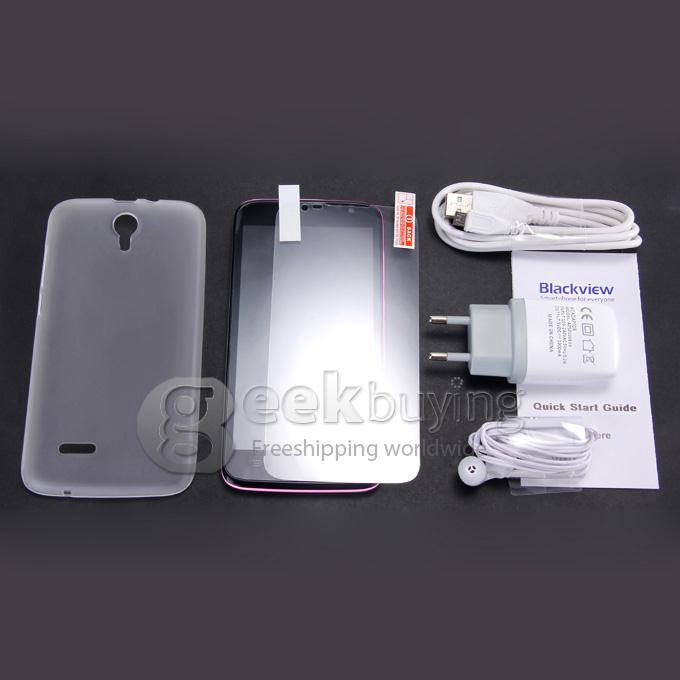 Blackview Zeta V16 5.0 Inch HD Android 4.4 1GB 8GB Smartphone MTK6592M Octa Core 1.4GHz 5.0MP 3G/GPS Miracast - Pink