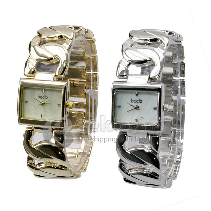 YR WH009 Fashion Women Bracelet Watch Square Dial Quartz Watches - Gold
