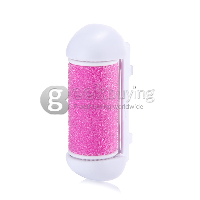 Kemei KM-2502 Feet Care Replacement Grinding Head Feet Dead Skin Removal Electric Foot Exfoliator Cuticles Remover-Pink