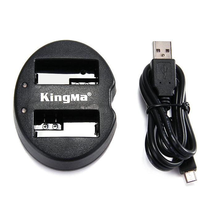 KingMa BM015-LPE8 Dual 2-Channel Camera Battery Charger for Canon EOS 700D 650D 600D 550D